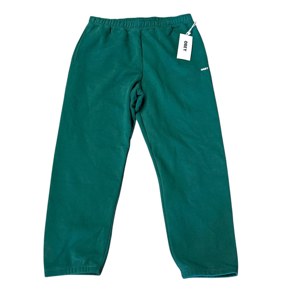 Obey Established Works Bold Green Sweatpants Men’s Sz XL